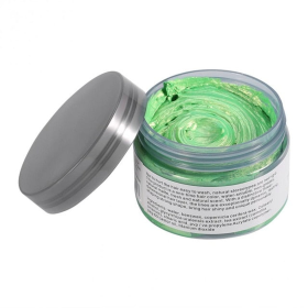 Color Wax Hair Dye (Color: Green)