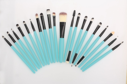 Zaina Makeup Brush Set (Color: Teal)