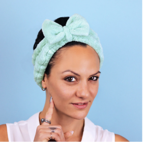 Sleek'e Microfiber Head Band (Color: Mint)