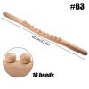 Wooden Trigger Point Massager Stick Lymphatic Drainage Massager Wood Therapy Massage Tools Gua Sha Massage Soft Tissue Release