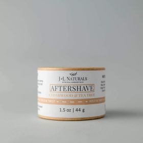 Aftershave Rub (Scent: Cedarwood & Tea Tree)