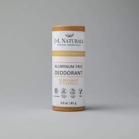 Aluminum-Free Deodorant (Scent: Bergamot & Vanilla)