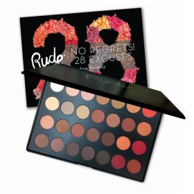 RUDE No Regrets! 28 Excuses Eyeshadow Palette (DC) (Color: Leo Matte (DC))