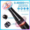 40000RPM Nail Drill Machine Electric Portable Nail File Rechargeable Nail Sander for Gel Nails Polishing For Home Manicure Salon