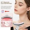 Face Massager Anti-Wrinkle Face Device 3 Modes 45��C Neck Lifting Massagers LED High Frequency Beauty Instrumen EMS Face Massage for Women