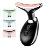 Face Massager Anti-Wrinkle Face Device 3 Modes 45��C Neck Lifting Massagers LED High Frequency Beauty Instrumen EMS Face Massage for Women