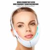 Facial V Lifting Vibration Massager LED Photon Therapy Facial Lifting Device Double Chin V Face Shaped Cheek Lift Belt Machine