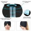 360�� Massage Migraine Relief Hat Stress Relief Eye Mask Gel Hot Cold Therapy Headache Pain Relief Cap  Ice Head Wrap for Headache and Puffy Eyes